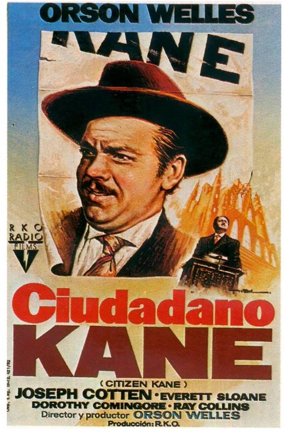 Afiche de CIUDADANO KANE (1941)